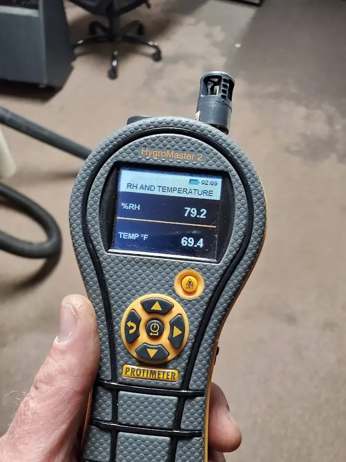 Moisture meter humidity assessment for Mold Remediation & Removal in La Grange Park